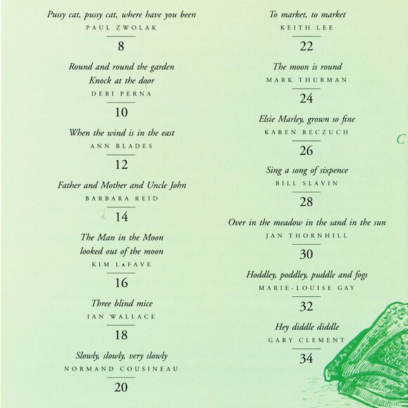 MOTHER GOOSE: A Canadian Sampler (1994) 1st Cdn Edition Hardcover Book - Picture 5 of 7